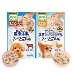 DoggyMan Stew in Milk Wet Dog Food - Beef & Sasami (Low-Fat) with Veggies (80g)