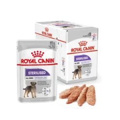 Royal Canin Canine Care Nutrition Sterilised Wet Dog Food - Loaf Mousse (85g x 12 Pack)