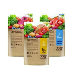 ANF Organic 70% Ingredient Dog Food - Salmon & Duck Flavors - 6 Free Formula