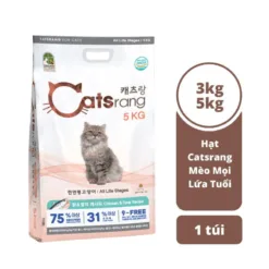 Catsrang All Life Stages Dry Cat Food - Chicken & Tuna Recipe - 5kg