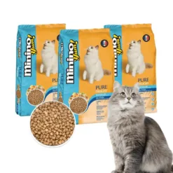 Minino Pure Delight All Stages Dry Cat Food - Seafood Mix