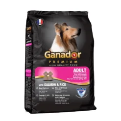 Ganador Premium Adult Dog Food - Real Salmon & Rice Flavor