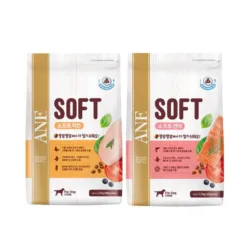 ANF Soft Dry Dog Food - Chicken & Salmon Flavors - 1.2kg (Soft Kibble)